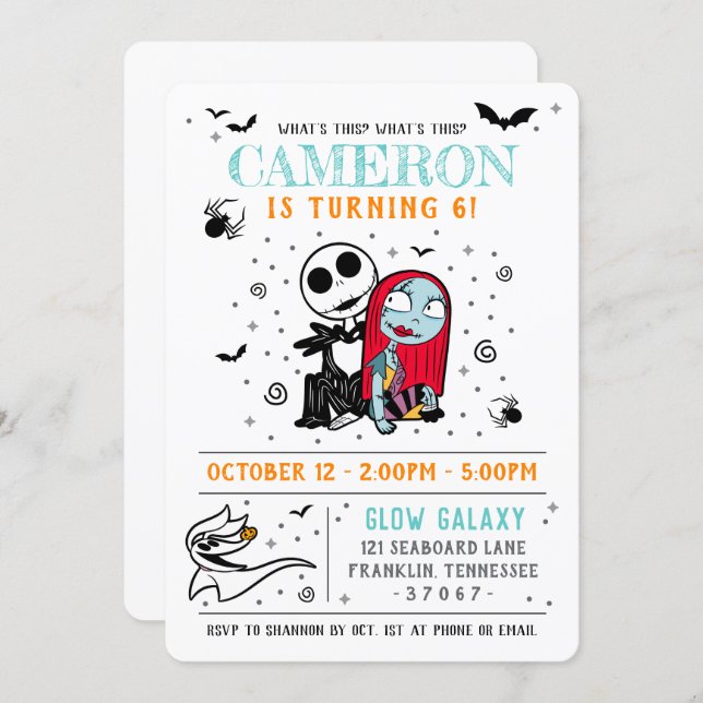 nightmare-before-christmas-birthday-invitation-zazzle