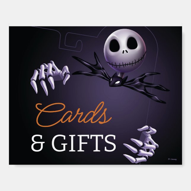 Nightmare Before Christmas Birthday Party Foam Board (Front)