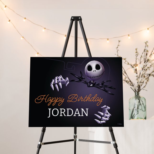 Nightmare Before Christmas Birthday Party Foam Board (In Situ (Stand))