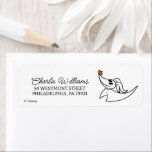 Nightmare Before Christmas Birthday Party Label<br><div class="desc">Send out your Nightmare Before Christmas-themed birthday invitations in style with this Disney Nightmare Before Christmas birthday party address label featuring Jack Skellington. Inspired by Tim Burton’s beloved cult classic, this spooky yet playful design adds a unique touch to your envelopes, making them perfect for party invitations, thank-you cards, or...</div>