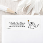 Nightmare Before Christmas Birthday Party Label<br><div class="desc">Send out your Nightmare Before Christmas-themed birthday invitations in style with this Disney Nightmare Before Christmas birthday party address label featuring Jack Skellington. Inspired by Tim Burton’s beloved cult classic, this spooky yet playful design adds a unique touch to your envelopes, making them perfect for party invitations, thank-you cards, or...</div>