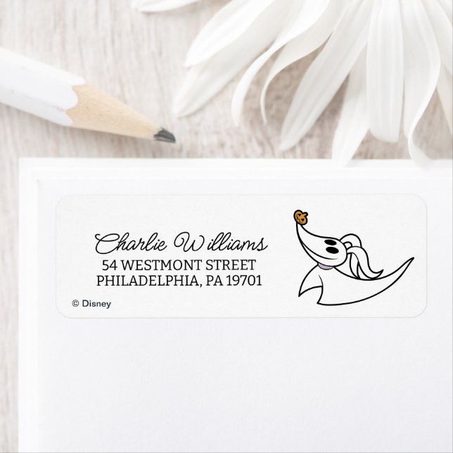 Nightmare Before Christmas Birthday Party Label (Insitu)