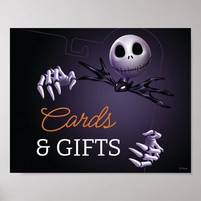 Nightmare Before Christmas Birthday Party Poster (Front)