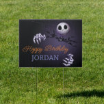 Nightmare Before Christmas Birthday Party Sign