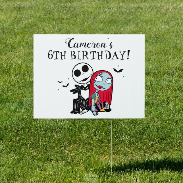 Nightmare Before Christmas Birthday Sign (Insitu)