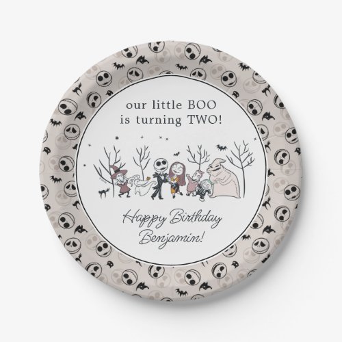 Nightmare Before Christmas Boo Crew Birthday Paper Plates