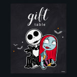 Nightmare Before Christmas Chalkboard Birthday Foam Board<br><div class="desc">Let your child's gift givers know where to place their cards and gifts with this cute The Night Before Christmas sign.</div>
