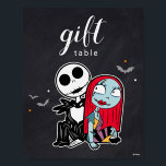 Nightmare Before Christmas Chalkboard Birthday Foam Board<br><div class="desc">Let your child's gift givers know where to place their cards and gifts with this cute The Night Before Christmas sign.</div>