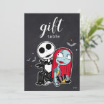 Nightmare Before Christmas Chalkboard Birthday Note Card<br><div class="desc">Let your child's gift givers know where to place their cards and gifts with this cute The Night Before Christmas sign.</div>
