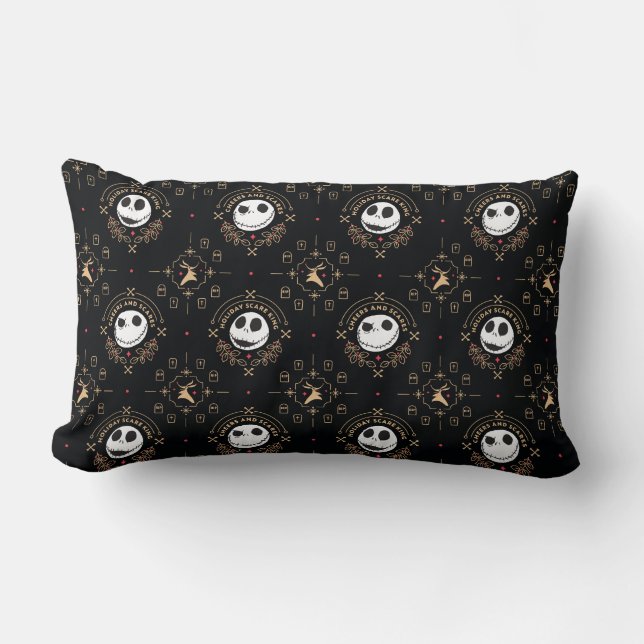 Nightmare Before Christmas | Cheers and Scares Lumbar Pillow (Front)
