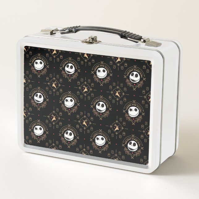 Nightmare Before Christmas | Cheers and Scares Metal Lunch Box (Front)