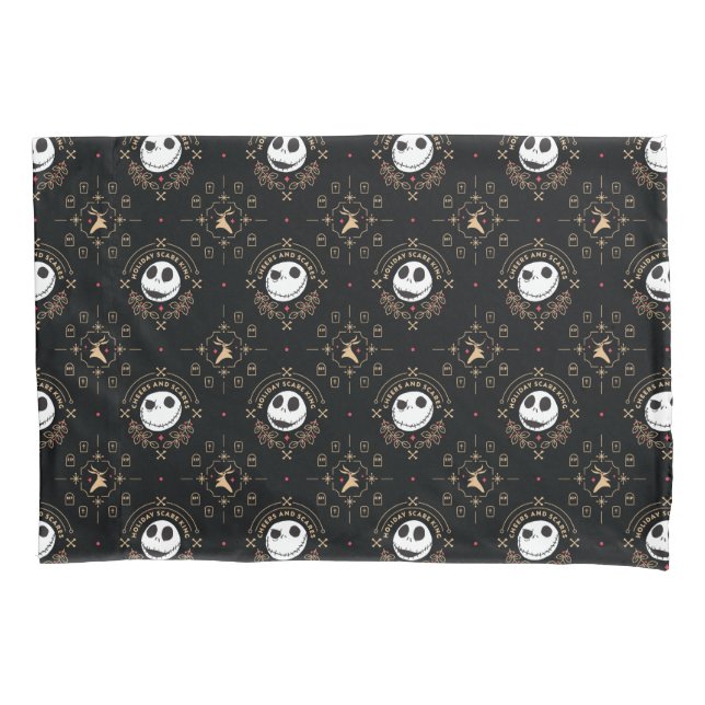 Nightmare Before Christmas | Cheers and Scares Pillow Case (Front)