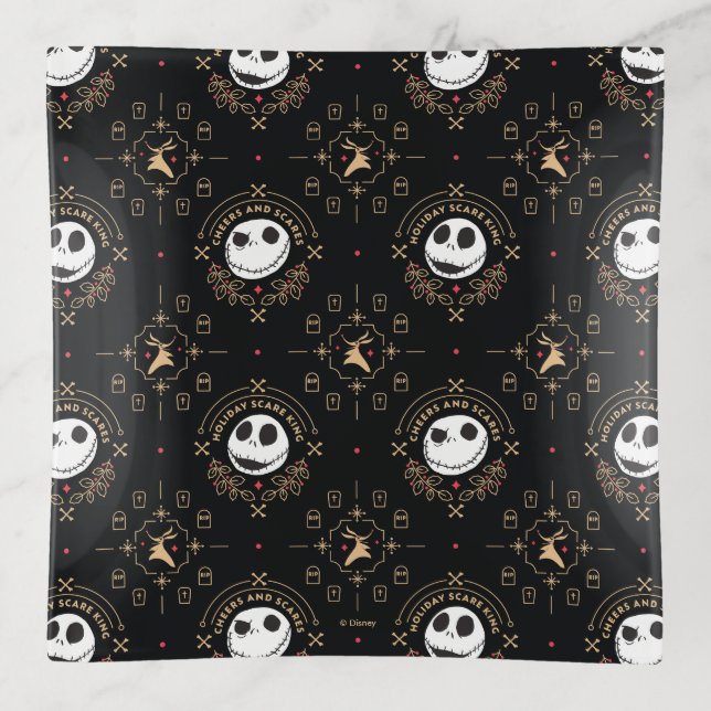 Nightmare Before Christmas | Cheers and Scares Trinket Tray (Front)