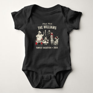 Nightmare Before Christmas Disney Family Vacation Baby Bodysuit