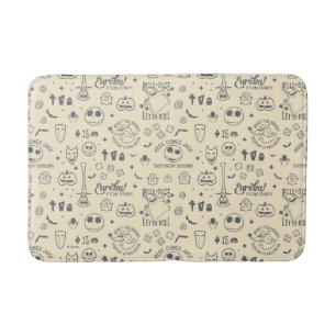 Nightmare Before Christmas   Everyday Is Halloween Bathroom Mat