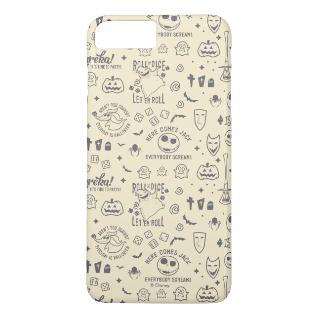 Nightmare Before Christmas | Everyday Is Halloween Case-Mate iPhone Case (Back)