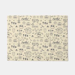 Nightmare Before Christmas Everyday Is Halloween Doormat