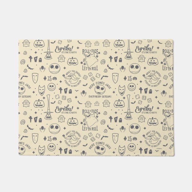 Nightmare Before Christmas | Everyday Is Halloween Doormat (Front)