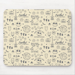 Nightmare Before Christmas Everyday Is Halloween Mouse Pad