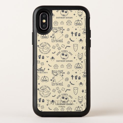 Nightmare Before Christmas  Everyday Is Halloween OtterBox Symmetry iPhone X Case