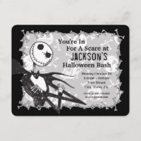 Nightmare Before Christmas Halloween Party Invitation