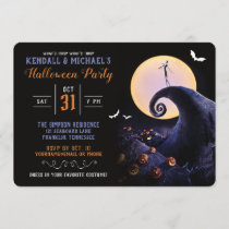 Nightmare Before Christmas Halloween Party Invitation