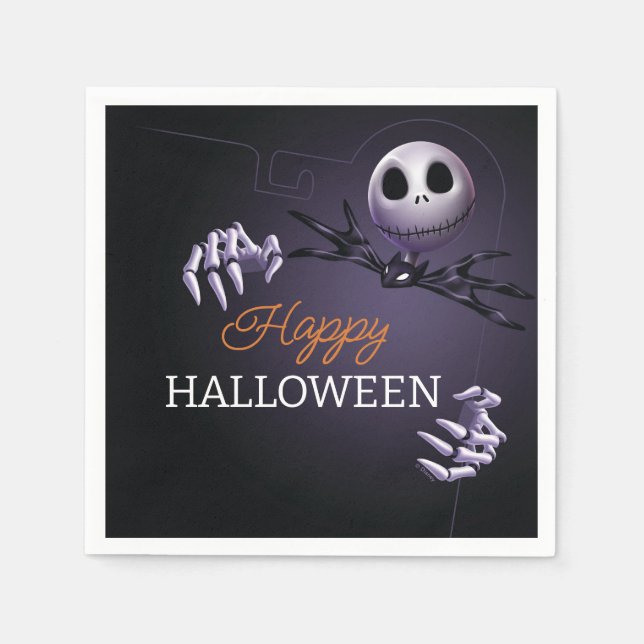 Nightmare Before Christmas Halloween Party Napkins (Front)