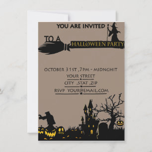 Nightmare Before Christmas Halloween Party ticket