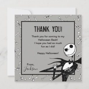 Nightmare Before Christmas Halloween Thank You