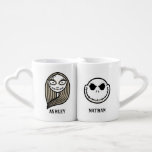 Nightmare Before Christmas | Jack and Sally Coffee Mug Set<br><div class="desc">Personalize this Nightmare Before Christmas mug set with his and her names.</div>