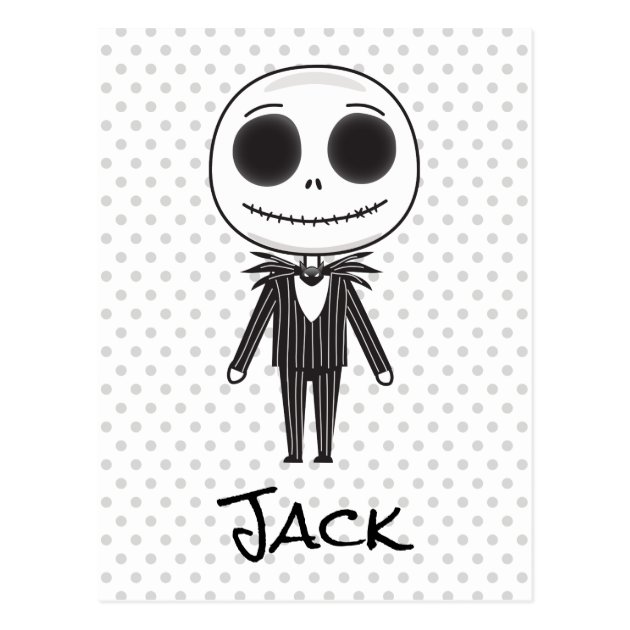 Nightmare Before Christmas | Jack Emoji Postcard