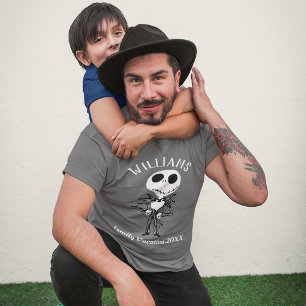 Nightmare Before Christmas Jack   Family Vacation T-Shirt