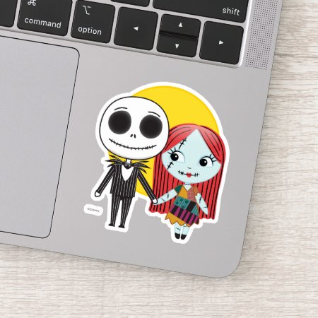 Nightmare Before Christmas | Jack & Sally Emoji 2 Sticker