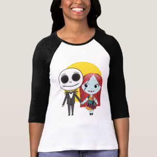 Nightmare Before Christmas | Jack & Sally Emoji 2 T-Shirt