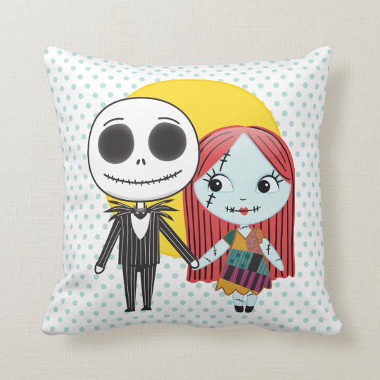 nightmare before christmas throw pillow