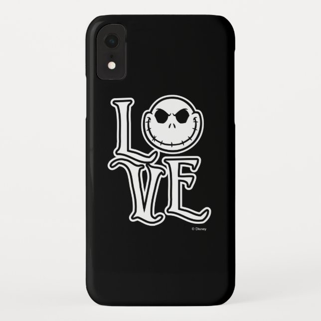 Nightmare Before Christmas - LOVE Case-Mate iPhone Case (Back)
