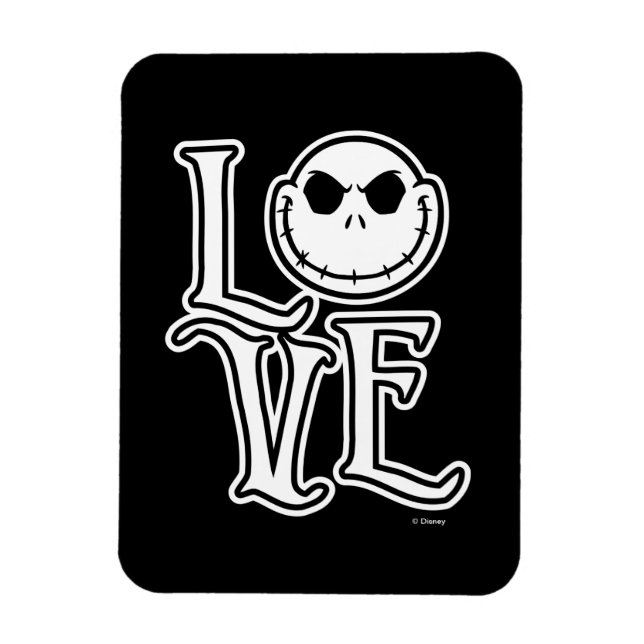 Nightmare Before Christmas - LOVE Magnet (Vertical)