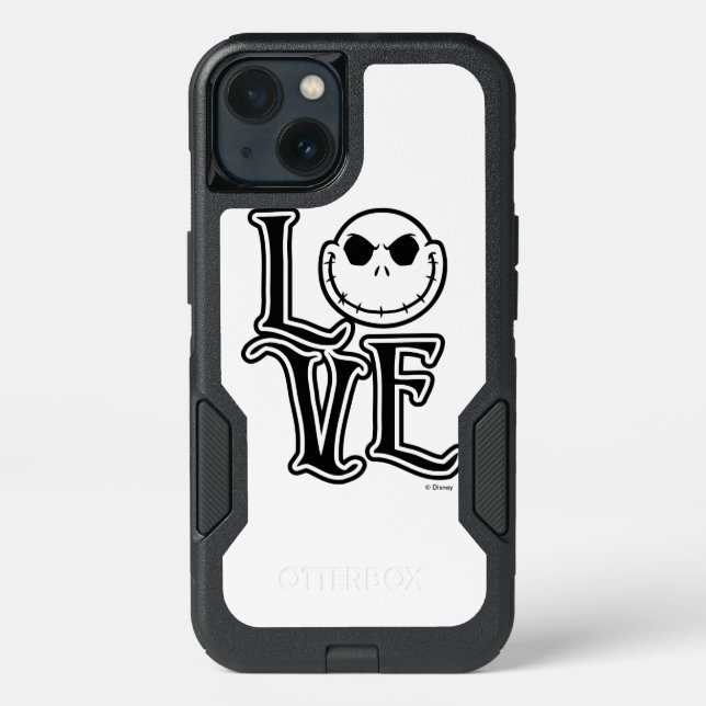 Nightmare Before Christmas - LOVE Otterbox iPhone Case (Back)