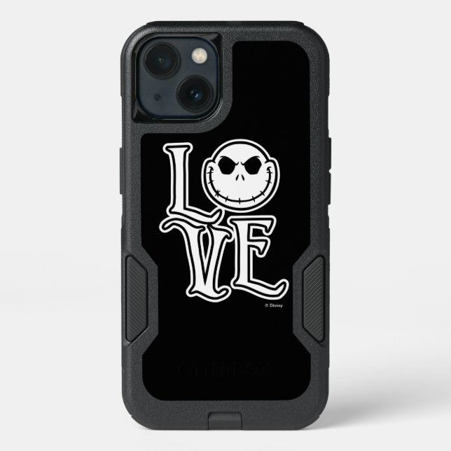 Nightmare Before Christmas - LOVE Otterbox iPhone Case (Back)