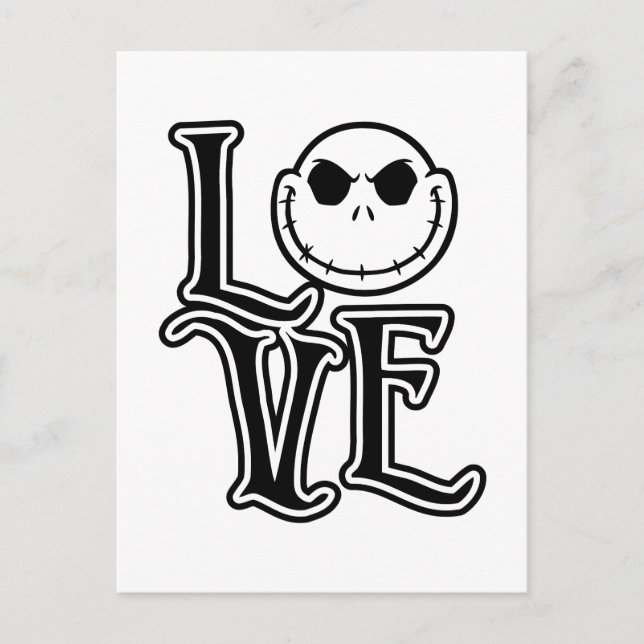 Nightmare Before Christmas - LOVE Postcard (Front)