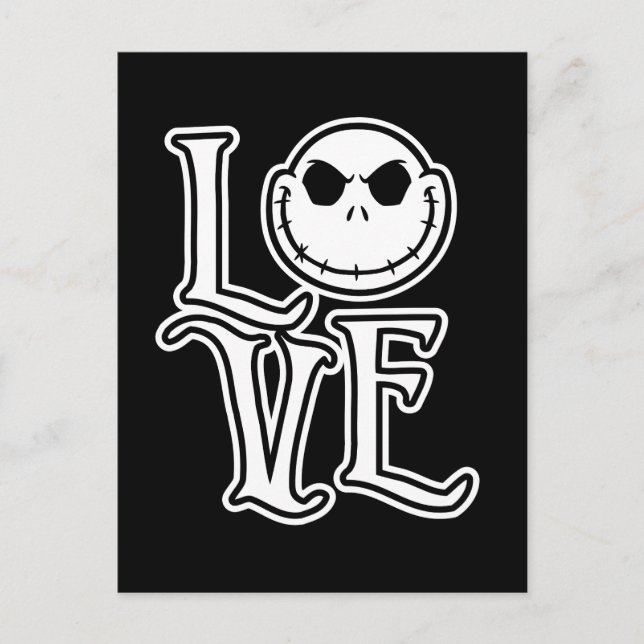 Nightmare Before Christmas - LOVE Postcard (Front)