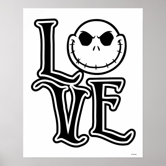 Nightmare Before Christmas - LOVE Poster (Front)