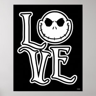 Nightmare Before Christmas - LOVE Poster