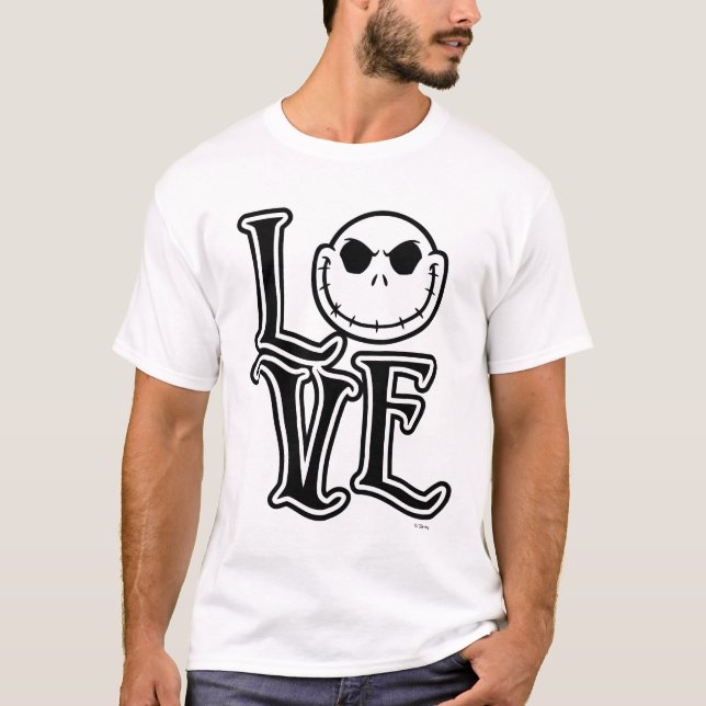 Nightmare Before Christmas - LOVE T-Shirt (Front)