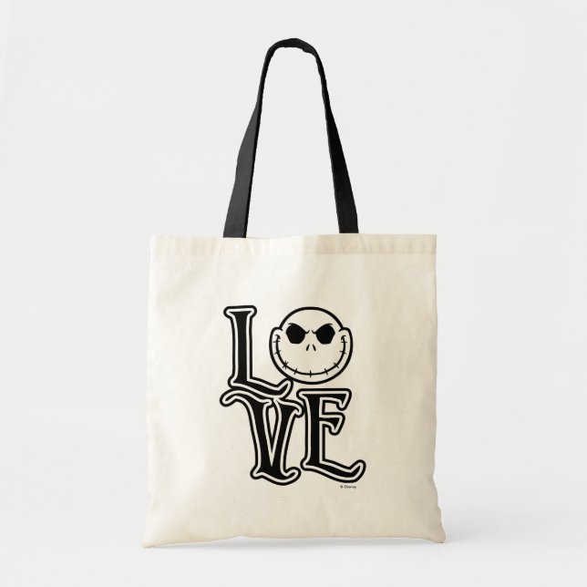 Nightmare Before Christmas - LOVE Tote Bag (Front)