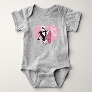 Nightmare Before Christmas Love You To Death Baby Bodysuit