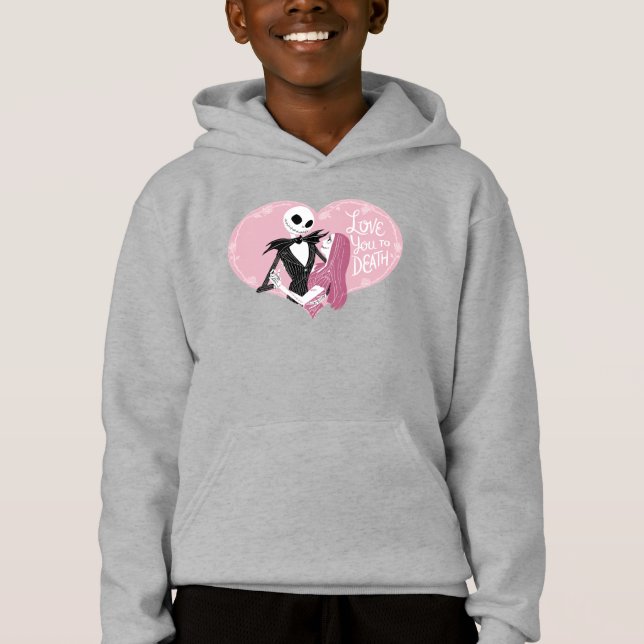Nightmare Before Christmas | Love You To Death Hoodie (Front)