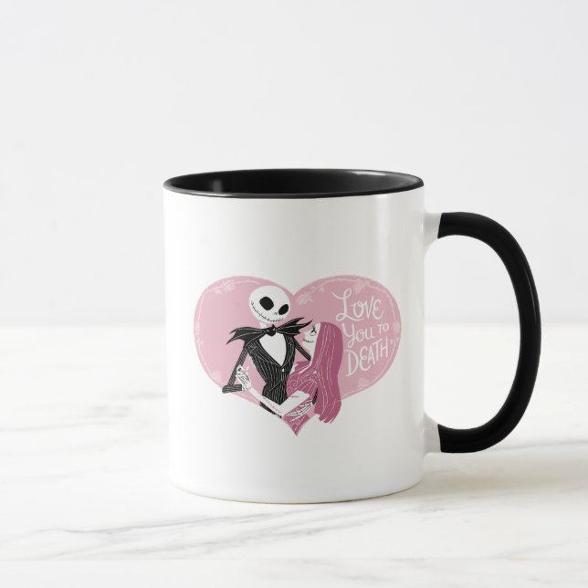 Nightmare Before Christmas | Love You To Death Mug (Right)