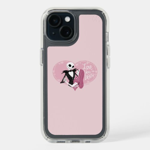 Nightmare Before Christmas  Love You To Death iPhone 15 Case