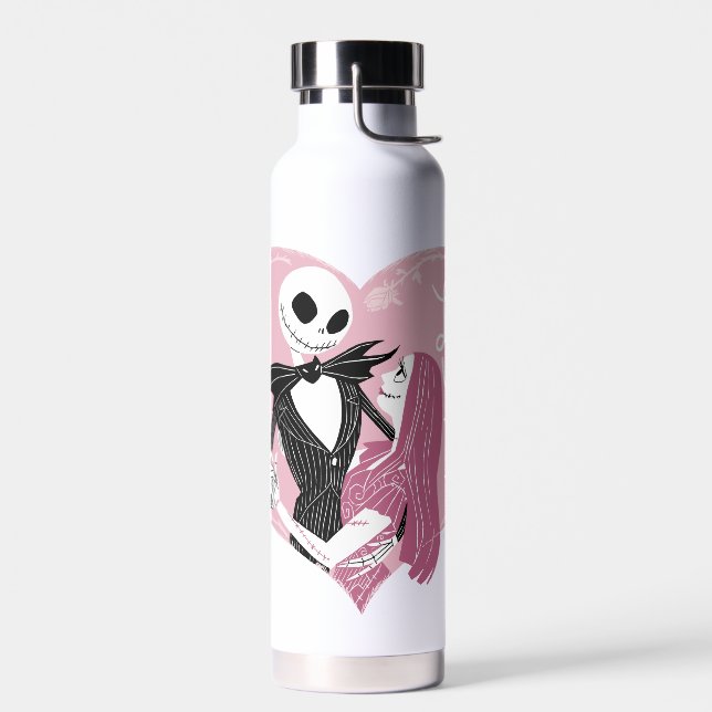 Nightmare Before Christmas | Love You To Death Water Bottle (Left)
